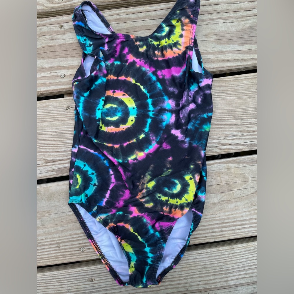 Totally Tie Dye Leotard (Youth Med 8)
